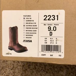 Red Wings Pecos Steel Toed Men’s Boots